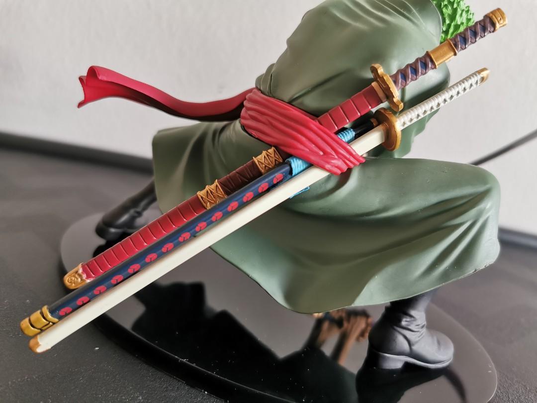 35.5cm One Piece GK Wano Country Roronoa Zoro Anime Figure Oversized Manga  Statue PVC Action Figurine Collectible Model Toys