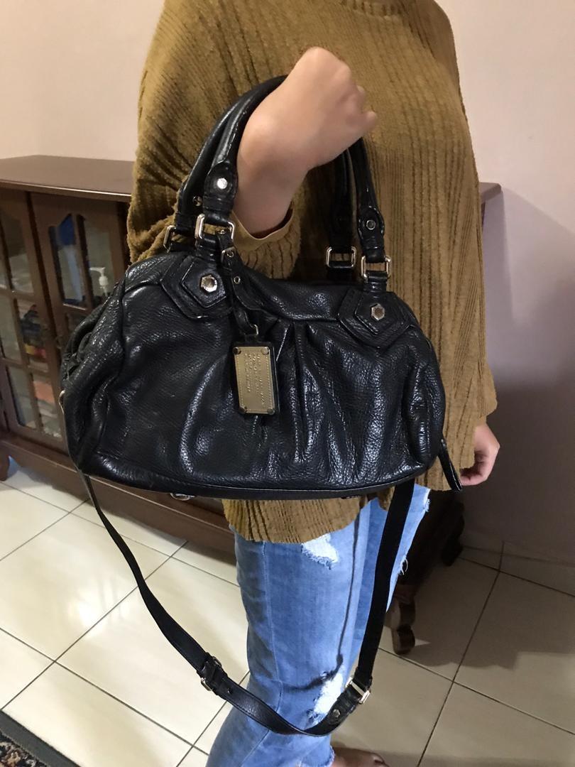 Original Authentic Marc Jacob 2 Way Bag, Women's Fashion, Bags ...