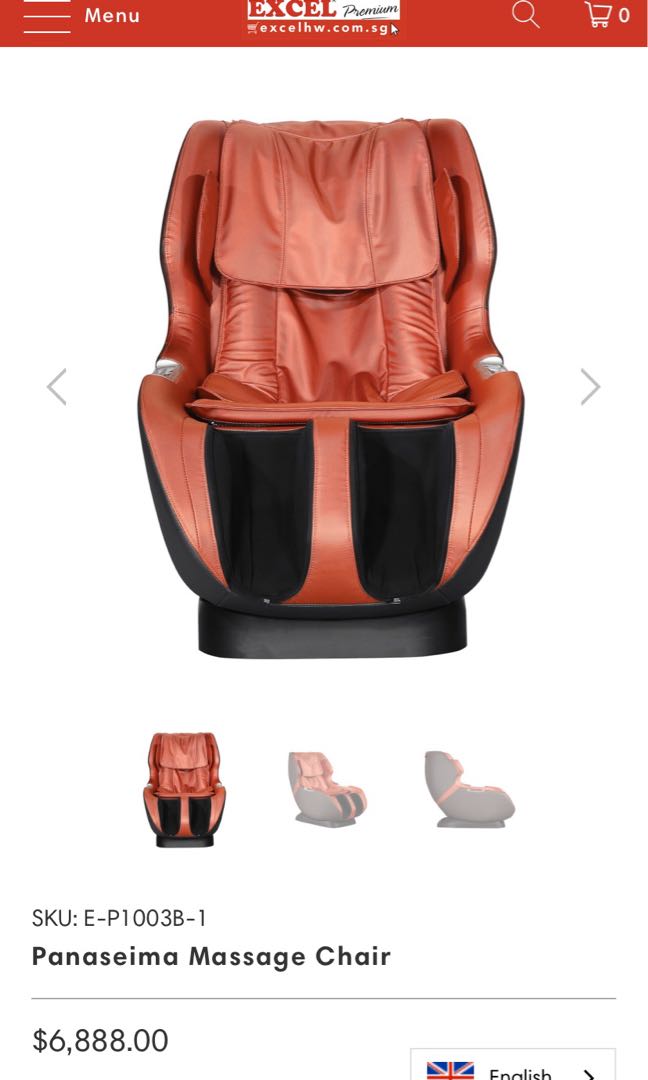 PANASEIMA MASSAGE CHAIR BNIB Everything Else on Carousell