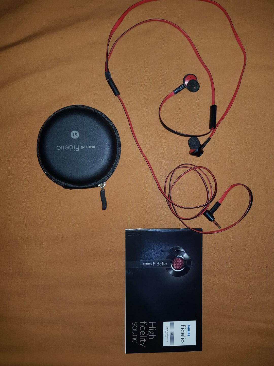 Philips Fidelio S1 Earphones, Audio, Earphones on Carousell