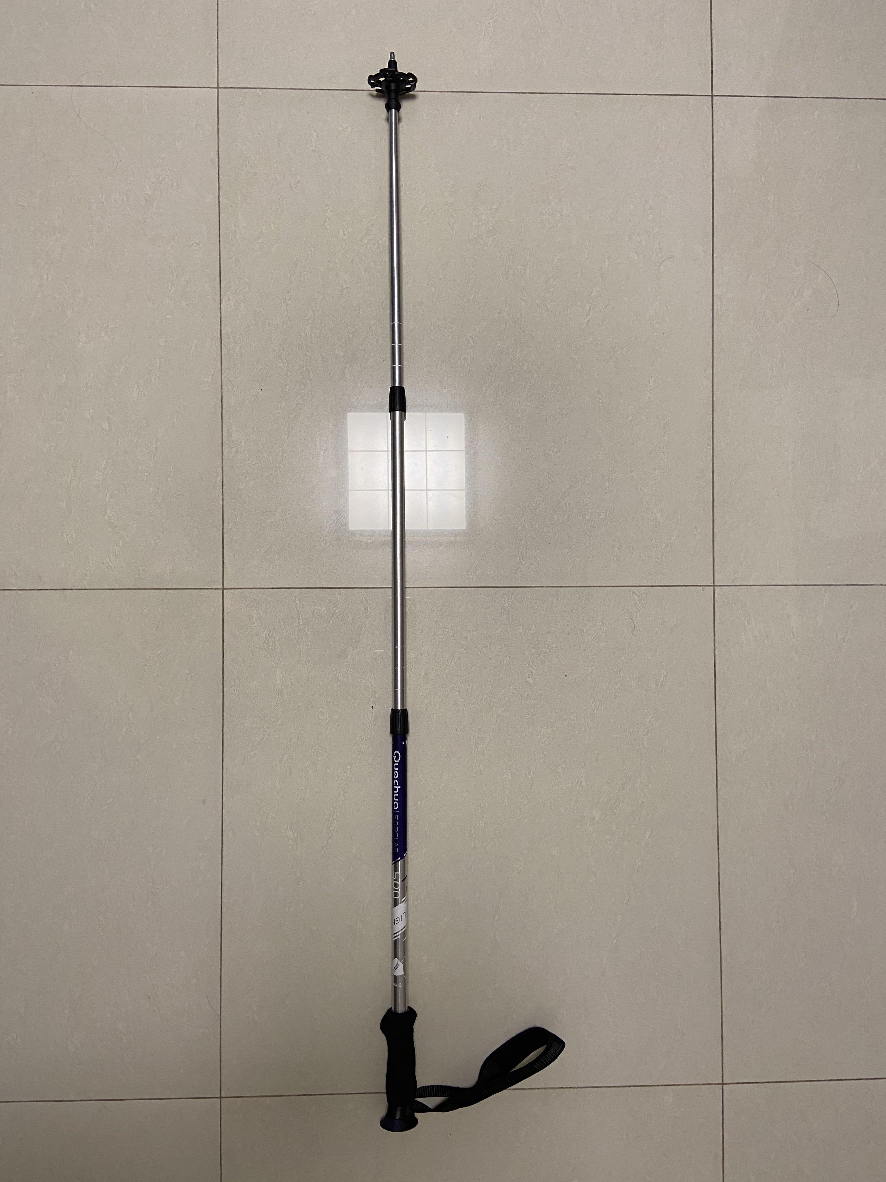 Quechua Forclaz 500 Anti shock Trekking Pole Violet