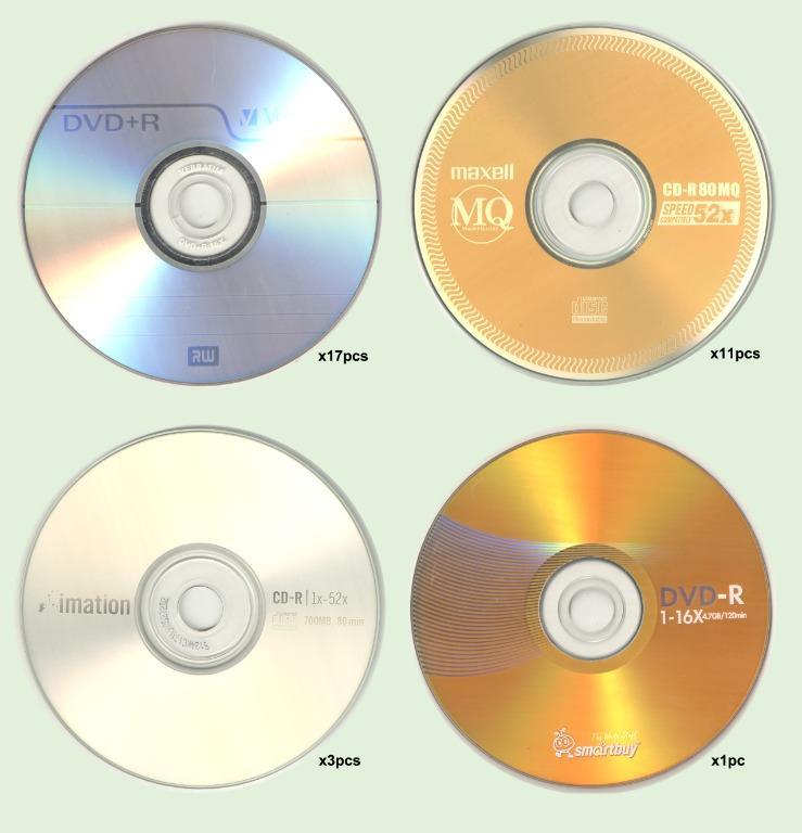 Read Write DVD, CD and Mini CD, Hobbies & Toys, Music & Media, CDs