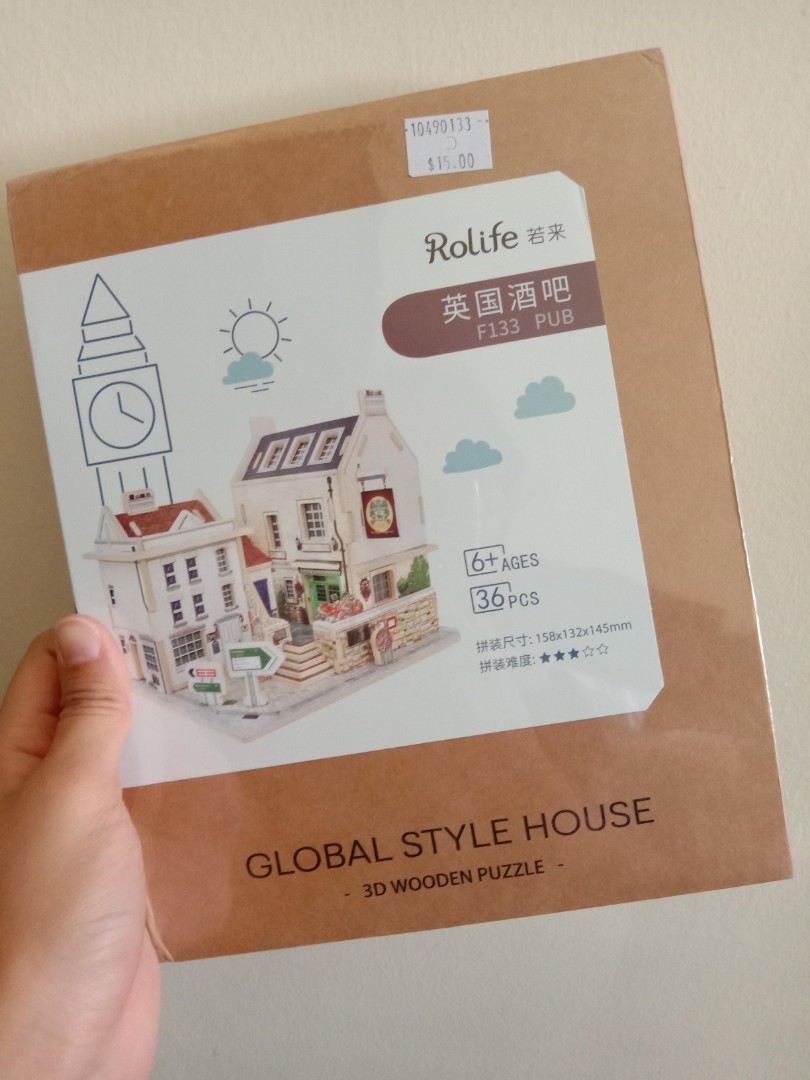 rolife 3d wooden puzzle