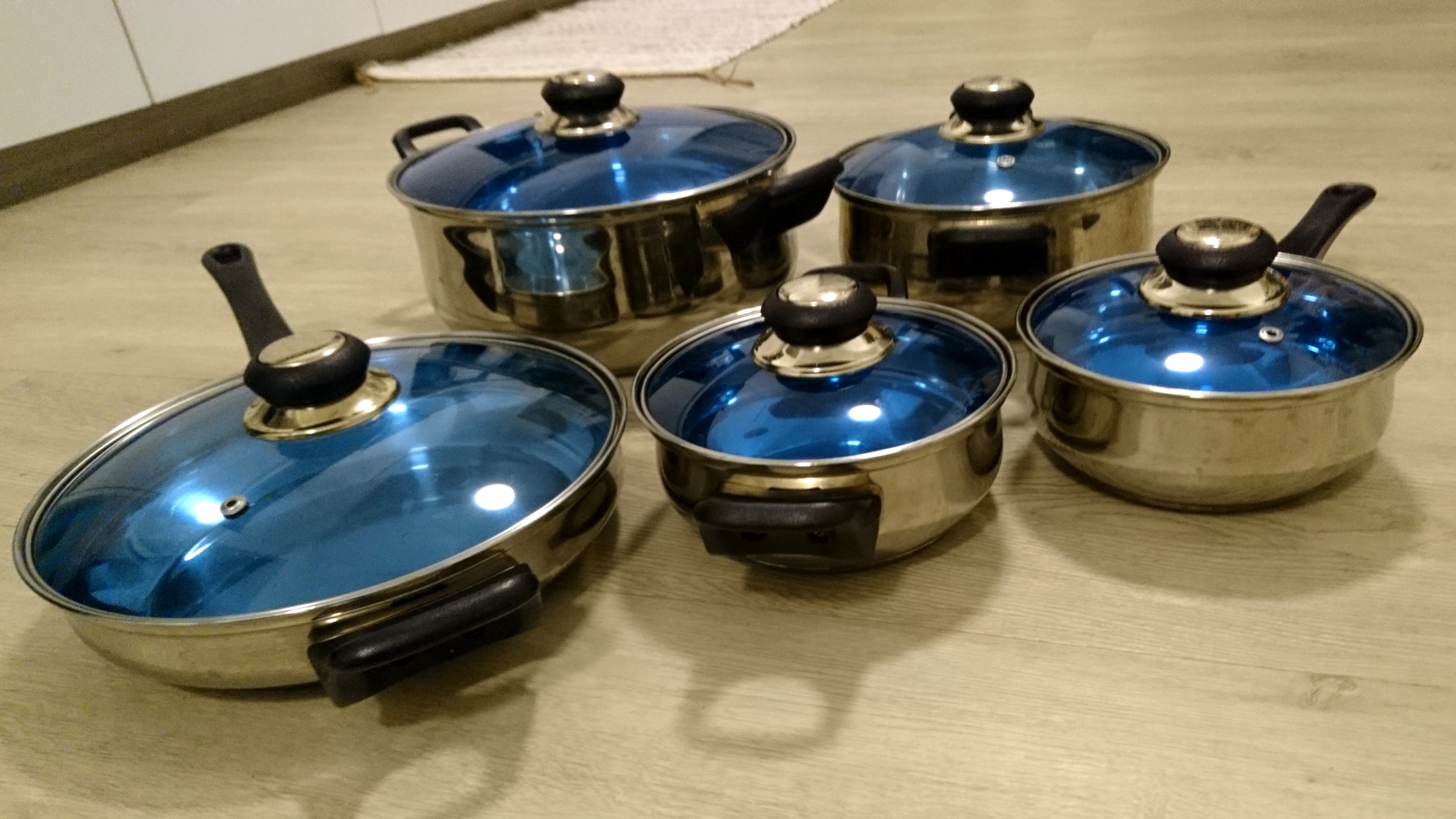 Set Of 5 German Cooking Pots 1577622485 9cfbfb7a 