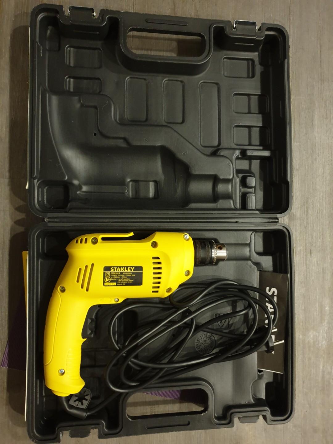 Stanley Drill 550w (Drill only), Furniture & Home Living, Home