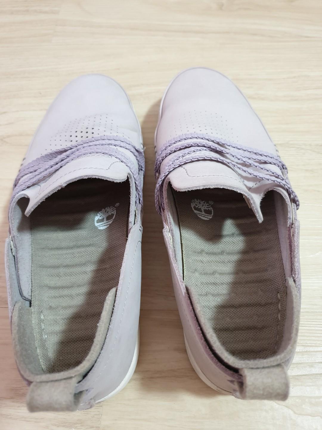 Timberland light lilac nubuck best sale