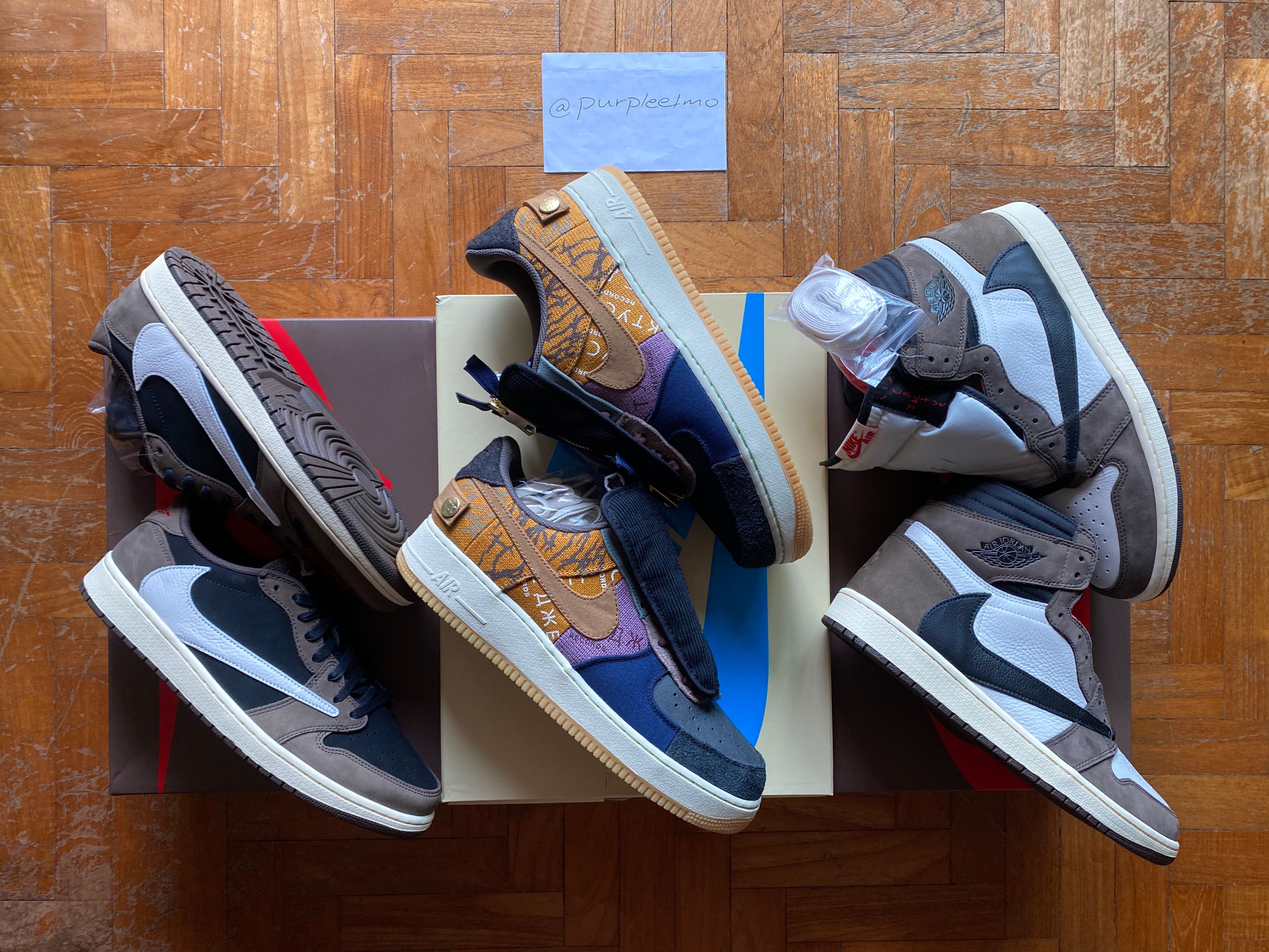 travis scott jordan collabs