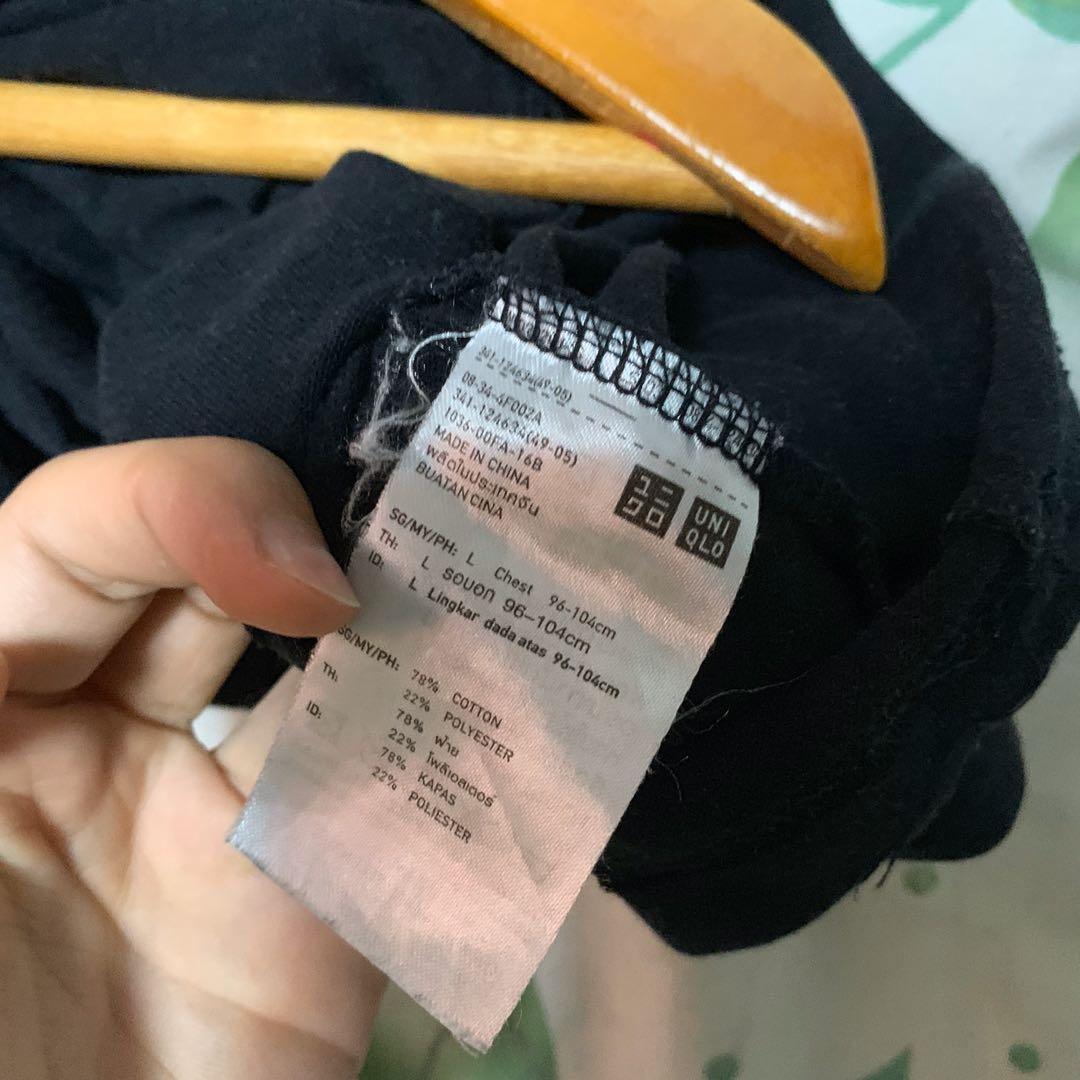 Uniqlo mens tshirt (Category: Shirts) located in Manila. Submitted by kondoing (Listing ID 269958029, Image 2). Description: Size in picture.