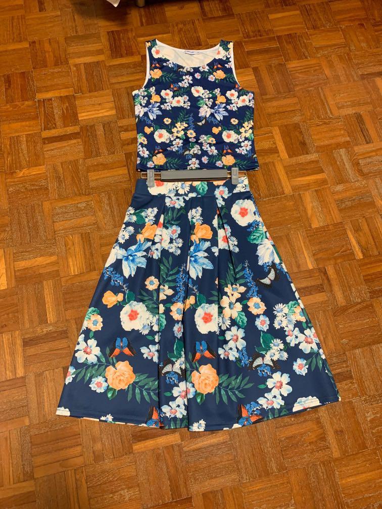 midi skirt valley girl