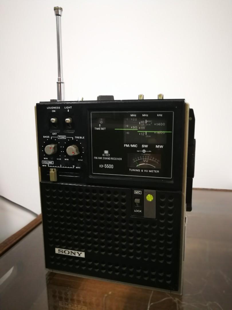Vintage Sony ICF-5500 Radio, Audio, Portable Music Players on