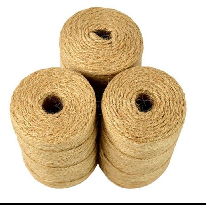100M/Roll Natural Jute Rope Twine String Cord DIY Scrapbooking Craft  Making, Hobbies & Toys, Stationary & Craft, Craft Supplies & Tools on  Carousell