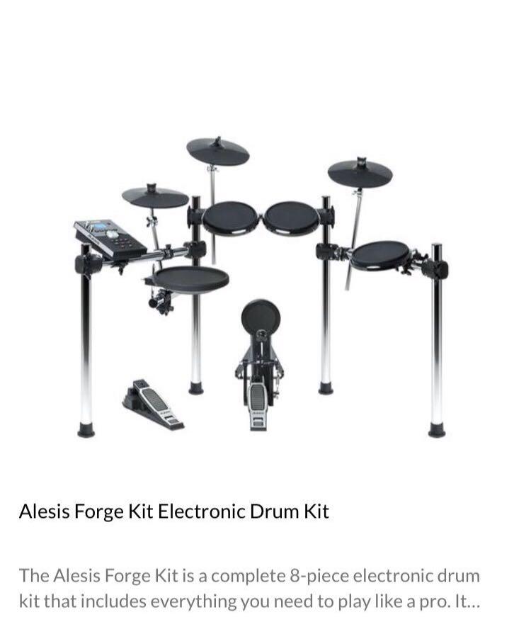 Alesis Drum Set, Hobbies & Toys, Music & Media, Musical Instruments on