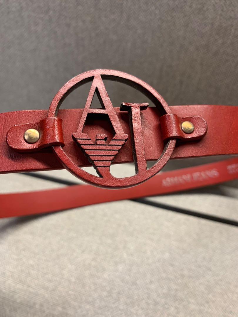 ladies armani belt