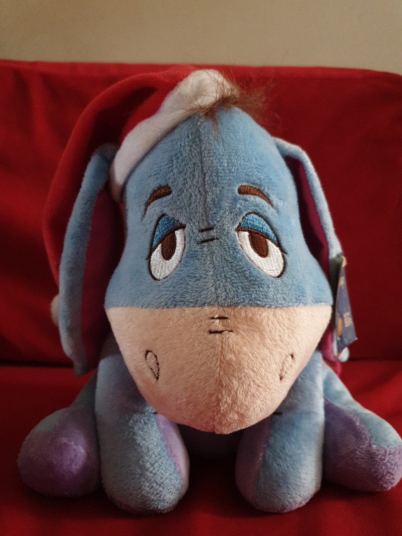 Authentic Disney Eeyore Christmas Hat 