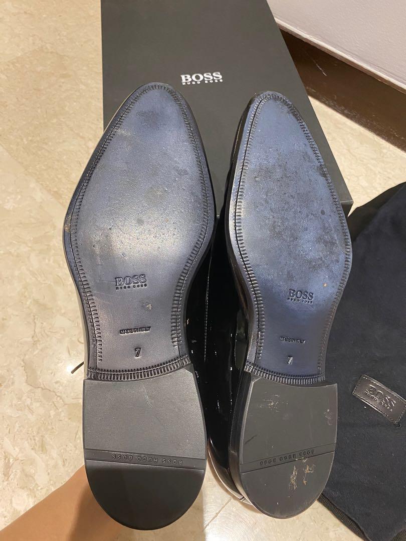 Authentic Hugo boss tuxedo dress shoes, Men's Fashion, Footwear, Dress