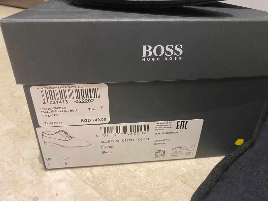 Authentic Hugo boss tuxedo dress shoes, Men's Fashion, Footwear, Dress