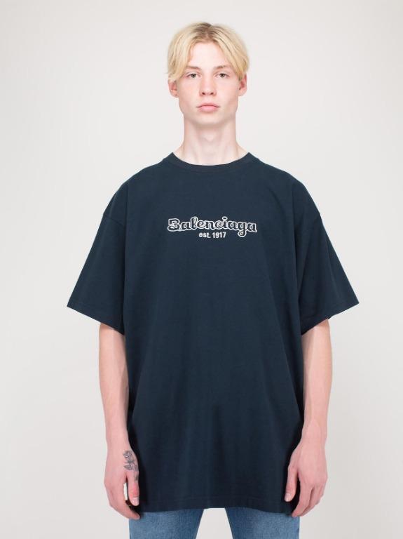Balenciaga est 1917 t shirt top