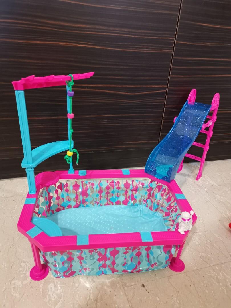 Barbie pool sales toys