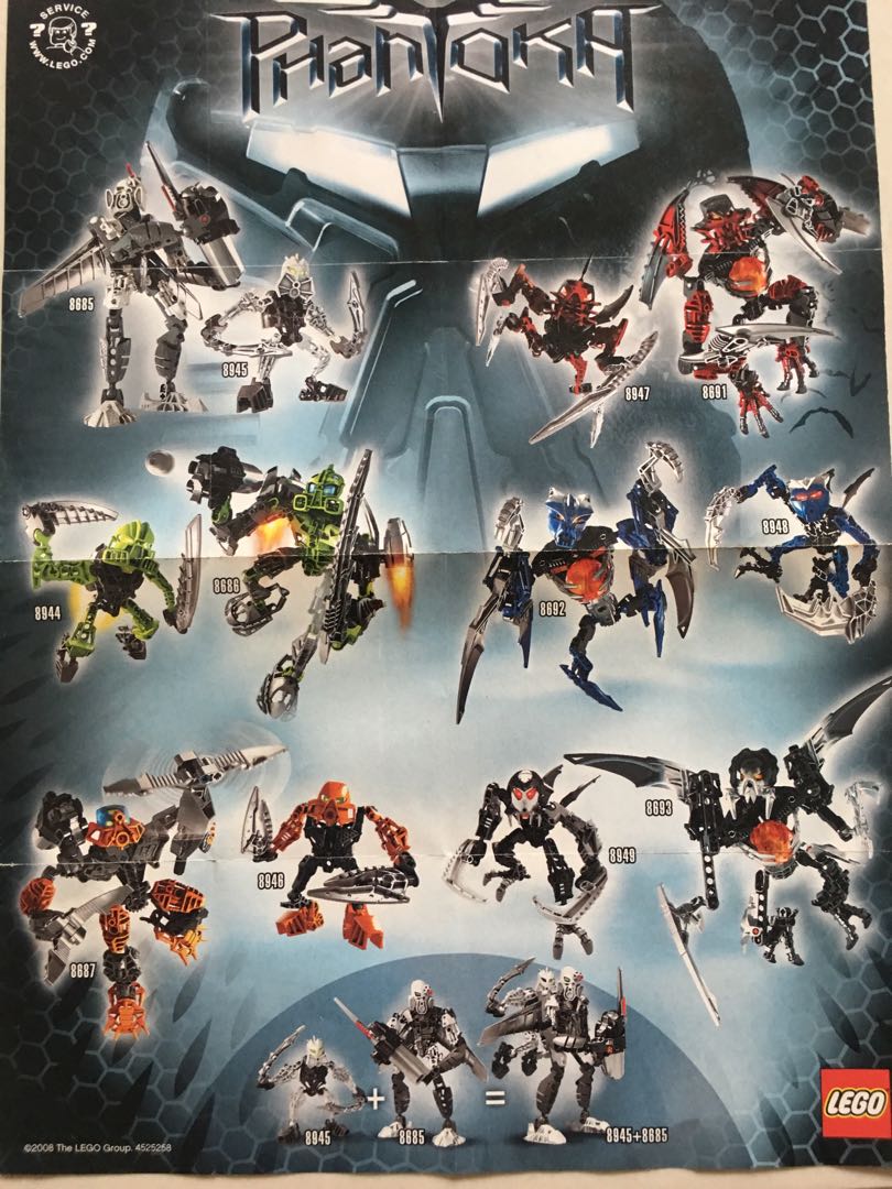 Bionicles Phantoka full set Hobbies Toys Toys Games on Carousell