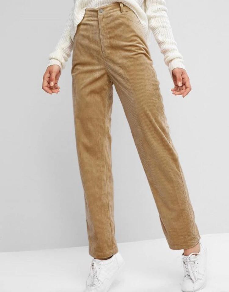 Zaful corduroy pants Clearance