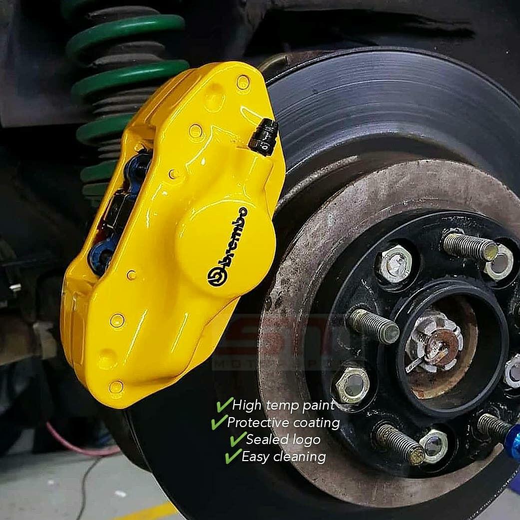 Brembo Yellow Brake Caliper Painting Service Refurbish, Auto Accessories on Carousell