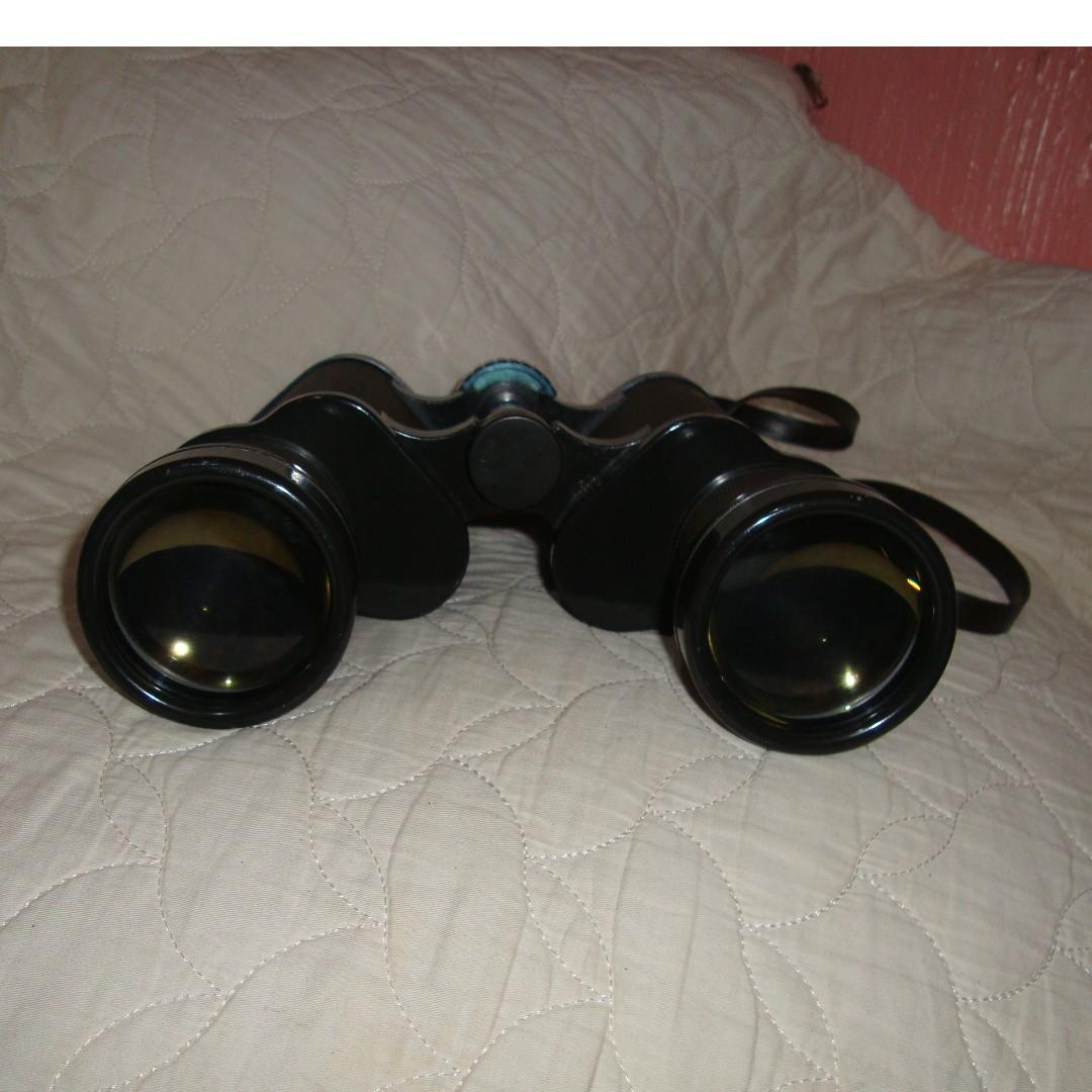 Champ 96 M 10 x 50 Vintage Binocular (Category: Hiking & Camping) located in Manila. Submitted by parokya_ni_edgar (Listing ID 270224409, Image 1). Description: Apperance: Slightly Scratch, Japan Made Golden Coated 1000 Meters.