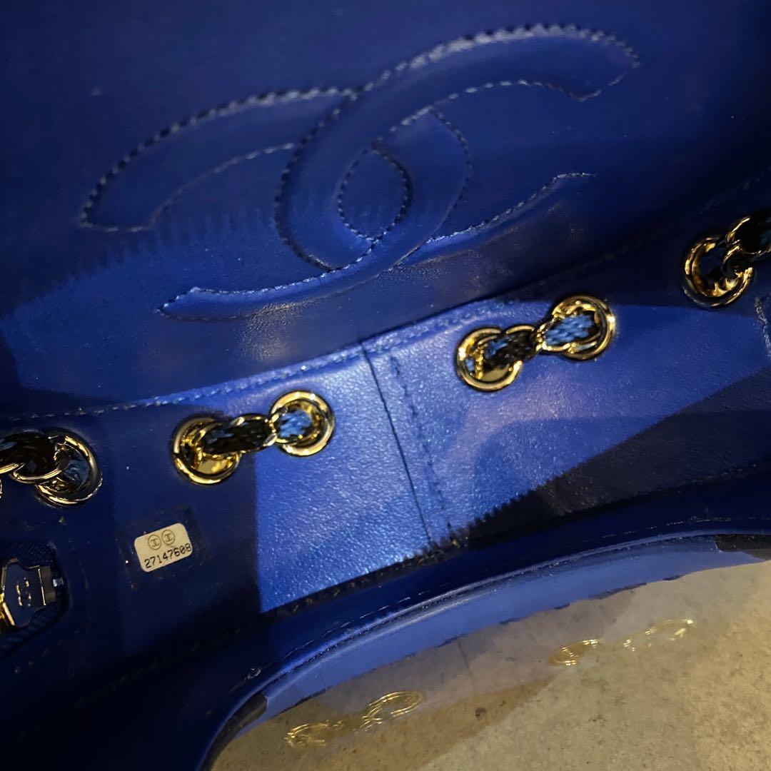 Refinish Royal Blue Chanel Bag