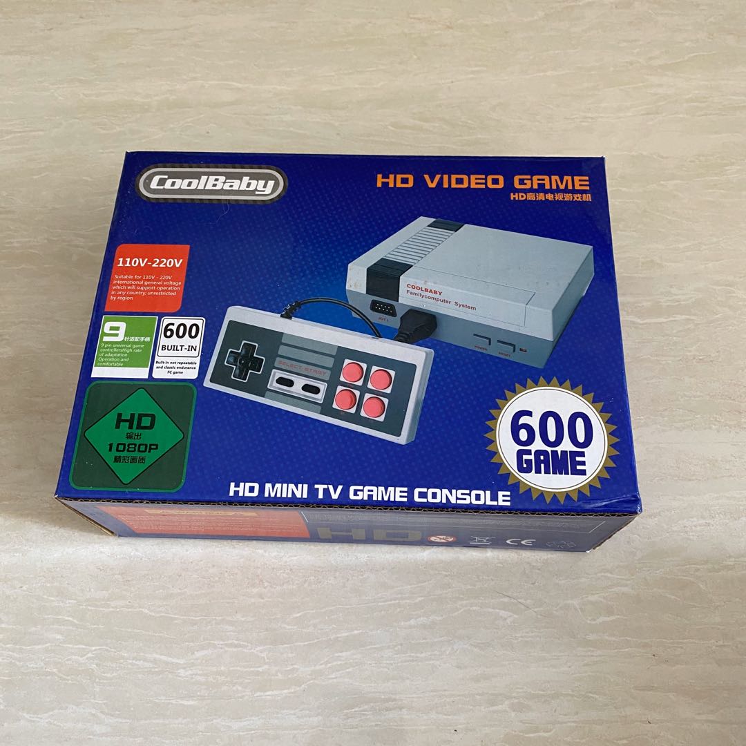 600 games classic mini nes retro console coolbaby store