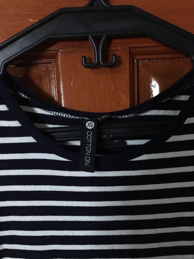 Cotton on long dress stripes (Category: Dresses) located in Quezon City. Submitted by mademdrn (Listing ID 270256989, Image 2). Description: .