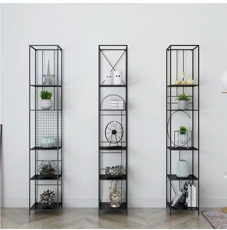 Slim display deals shelf