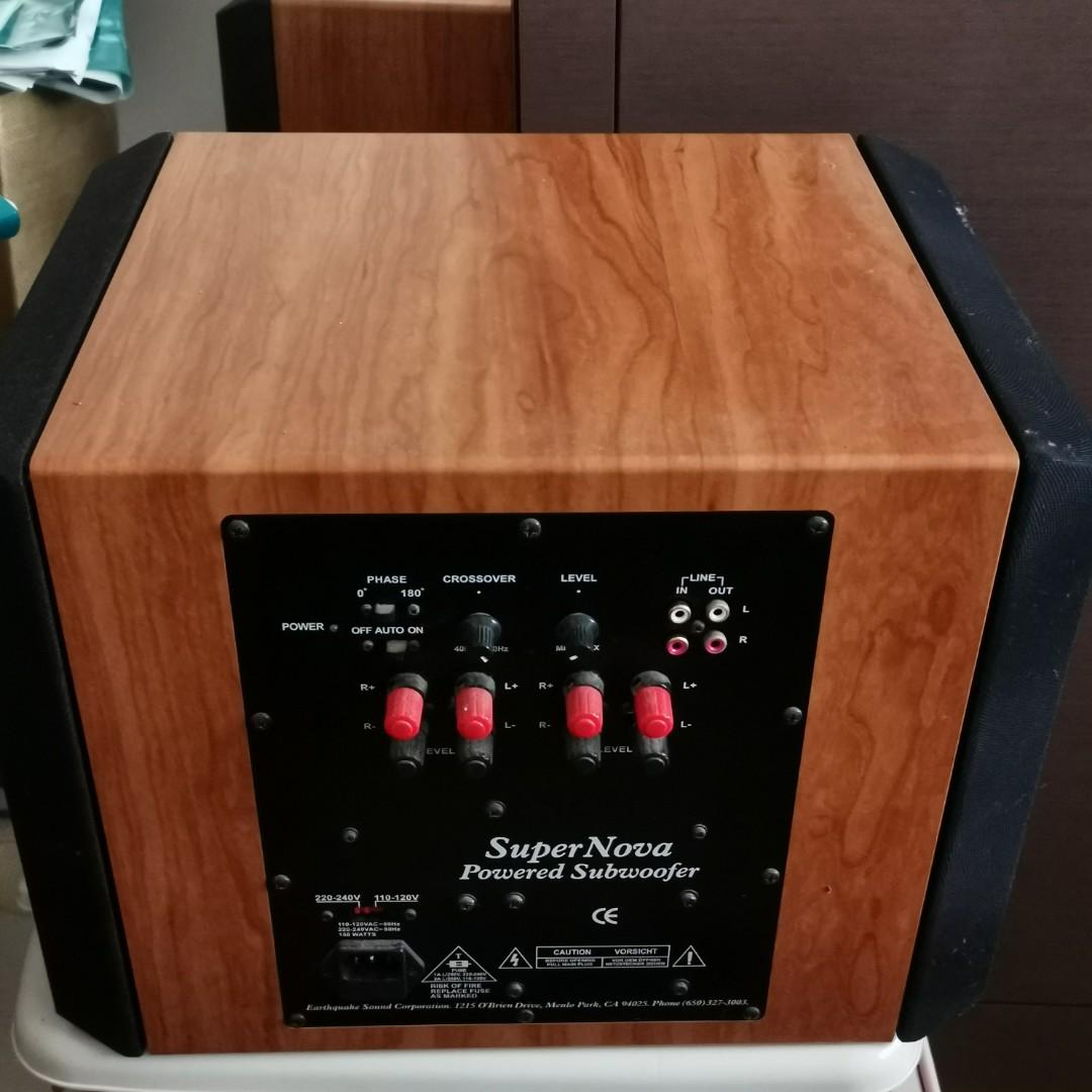 Earthquake, SUPER NOVA Subwoofer for 