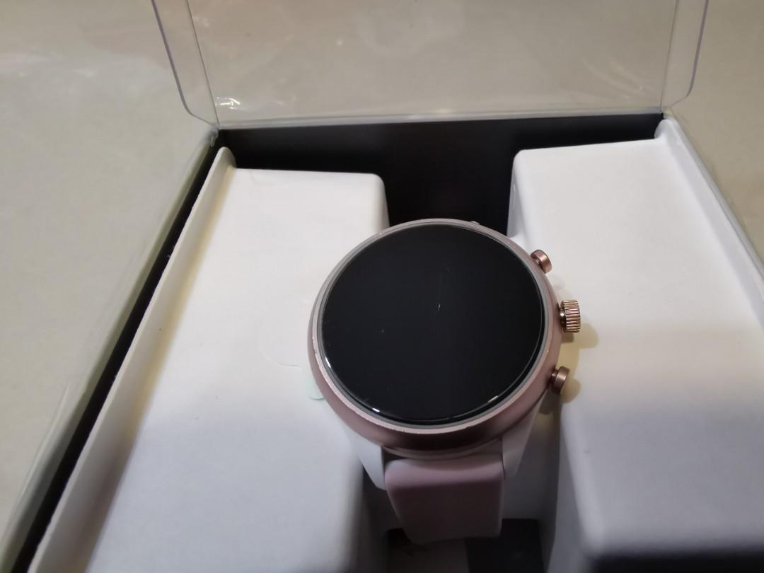 Fossil Sport Smartwatch Blush Silicone - FTW6022 - Fossil