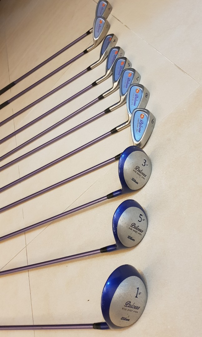 Golf Clubs Wilson Palcess Full Set Ladies, Sports Equipment, Sports