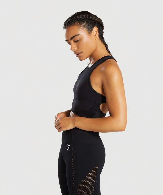 Gymshark Flawless Knit Sports Bra Size S