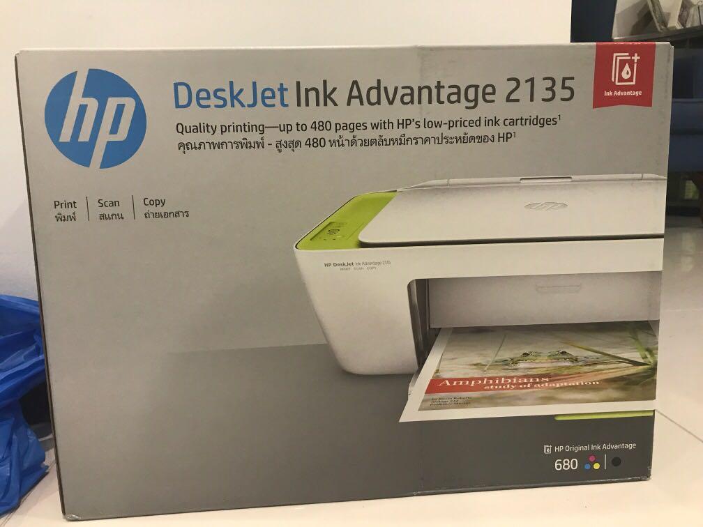 Hp Deskjet Ink Advantage 2135 Electronics Others On Carousell