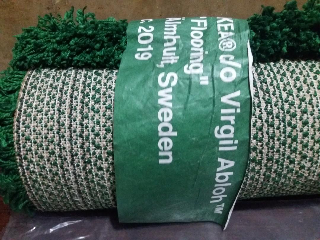 Ikea Markerad Virgil Abloh Wet Grass Rug On Carousell