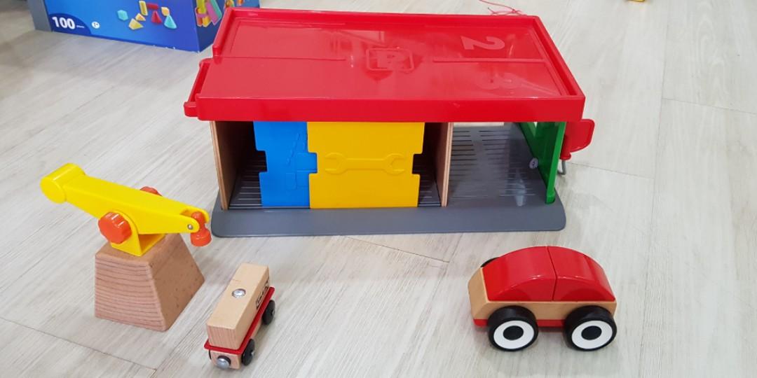 ikea toy car garage