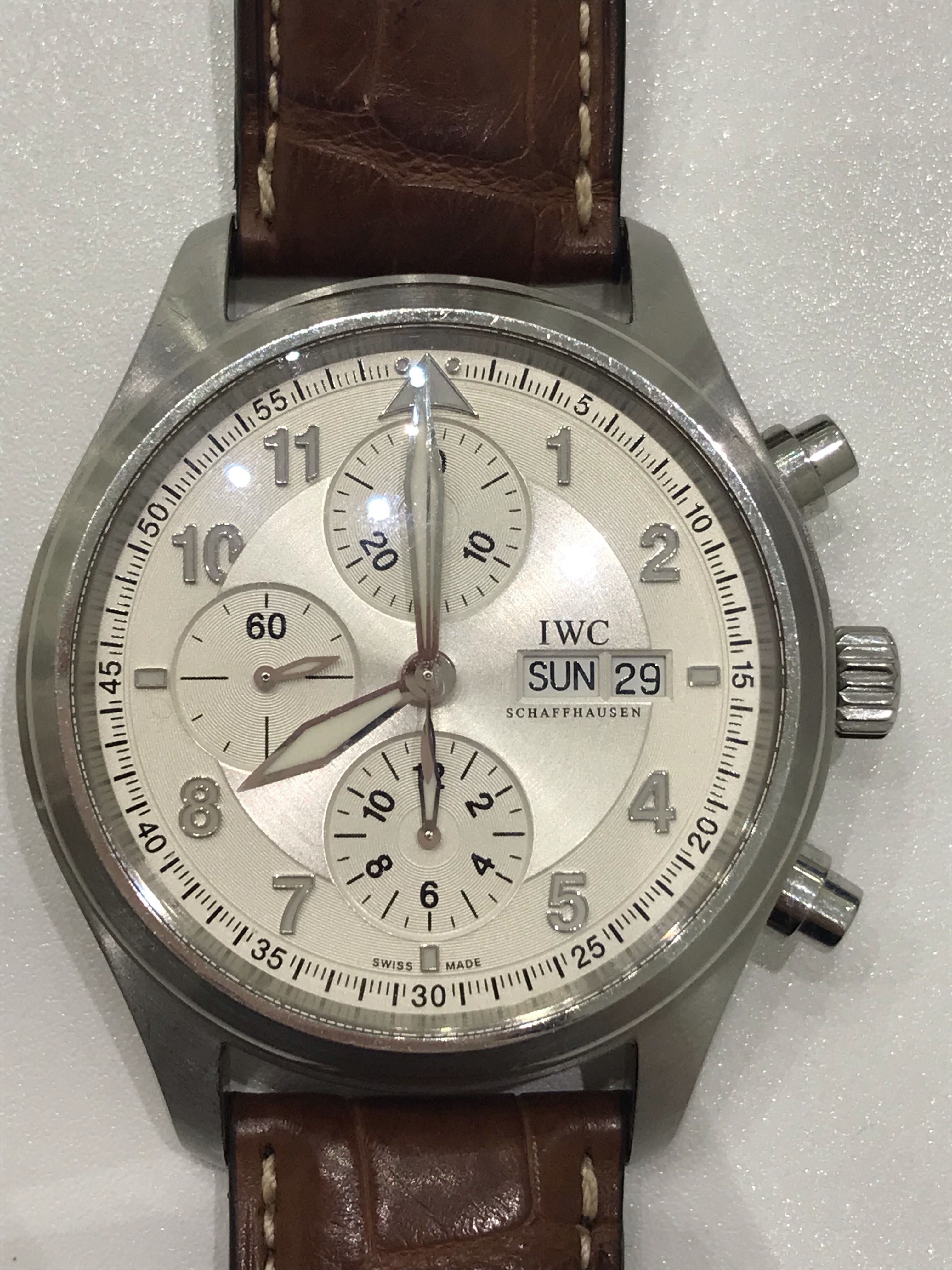 IWC Pilot s Watch Chronograph Spitfire IW371702 Men s Fashion