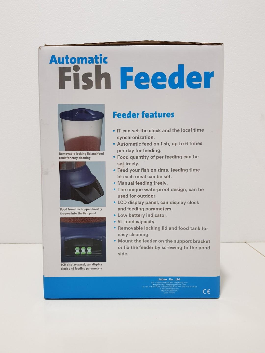 jebao automatic fish feeder