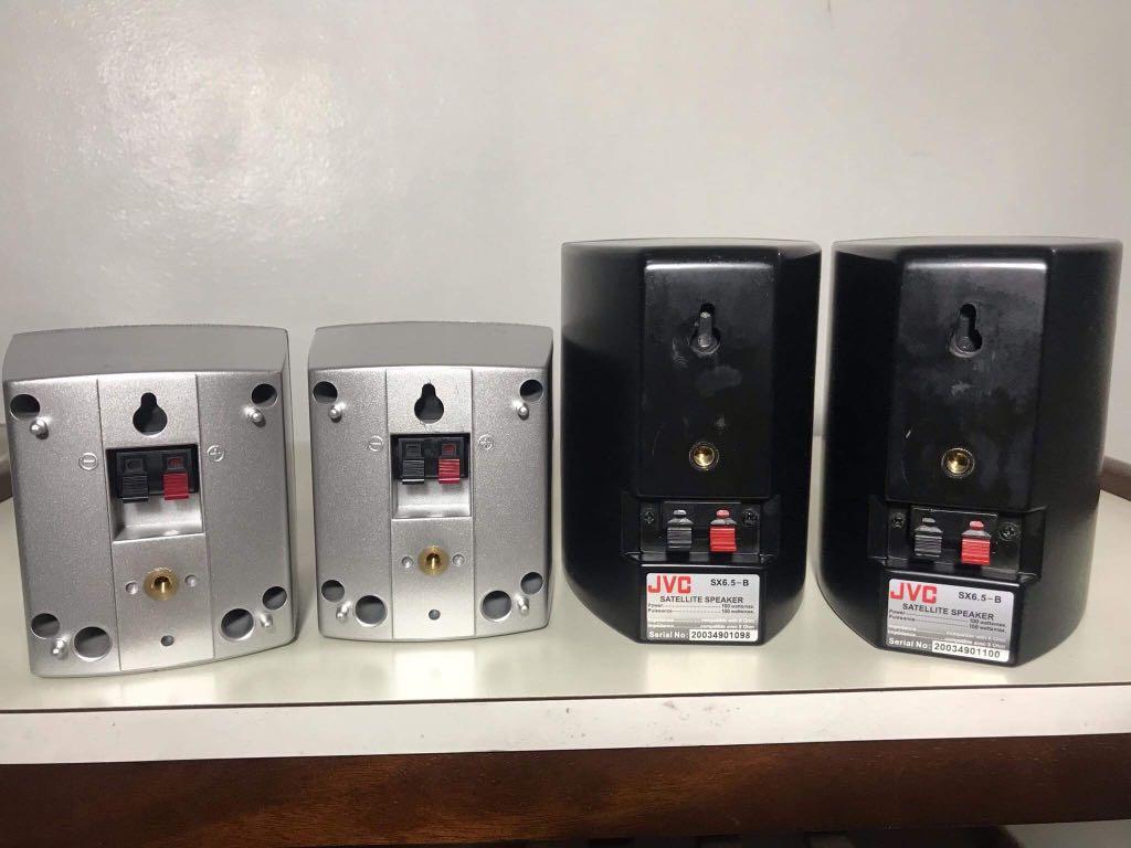 JVC Satellite Speakers, Audio, Soundbars, Speakers & Amplifiers on