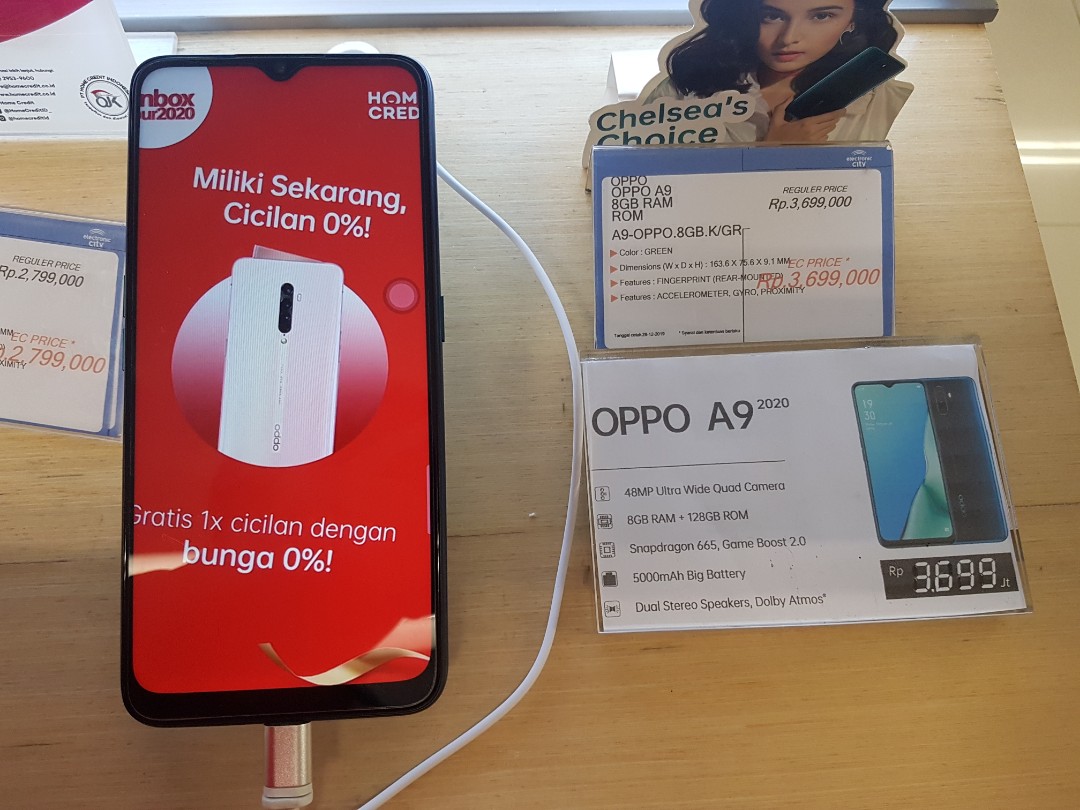 Kredit Hp Oppo A9 2020 Bunga Bisa 0 Telepon Seluler Tablet Ponsel Android Oppo Di Carousell