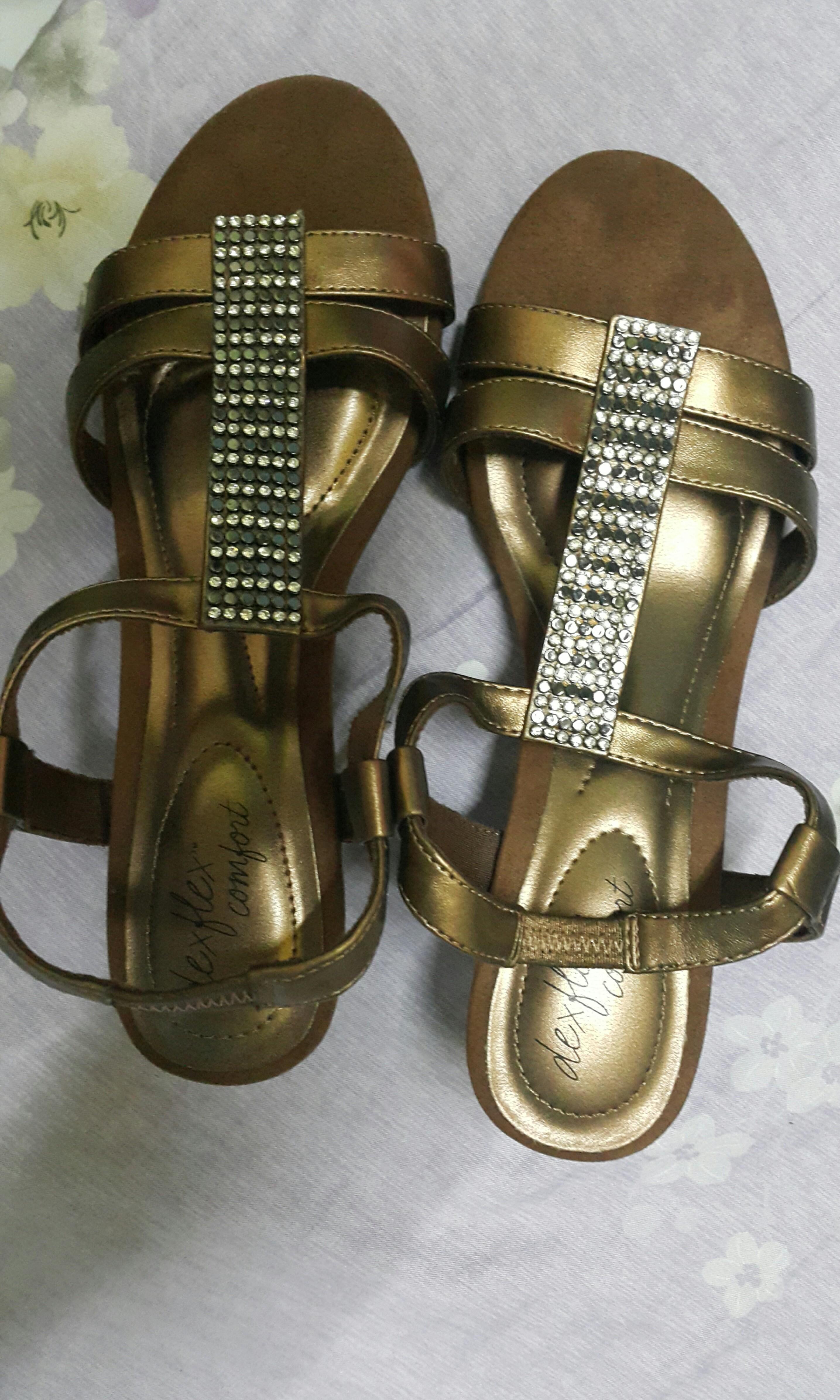 bronze womens shoes