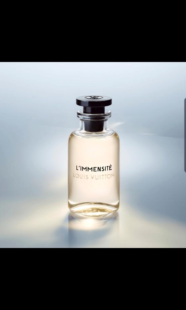 Louis Vuitton L'Immensité Perfume, Beauty & Personal Care, Fragrance &  Deodorants on Carousell