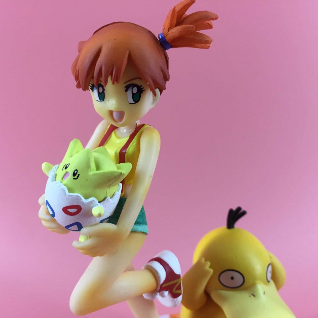 Misty Togepi And Psyduck Pokemon Figure Toys Games Toys On Carousell