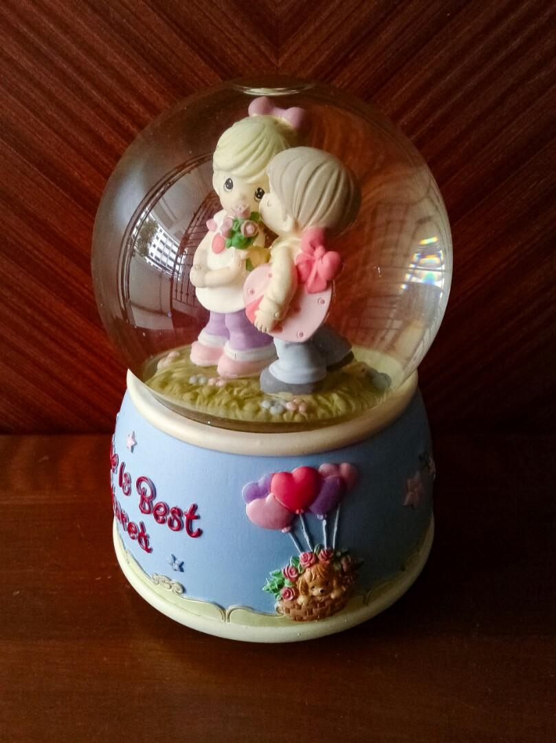 Precious Moments 'Wrapped Up In Holiday Cheer' Musical Snow Globe – Annual Snowman Series - View #5