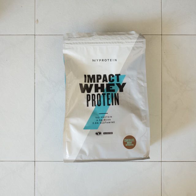 ️MyProtein Impact Whey Protein (Chocolate Mint Stevia flavor), Health ...