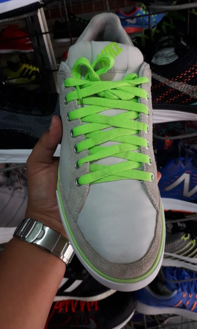 Nike Capri III Low Leather Grey Black Lime