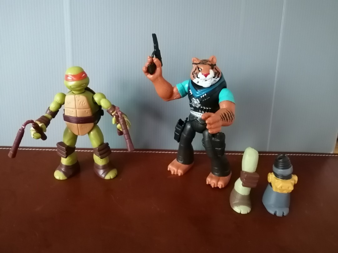 ninja turtles mix and match figures