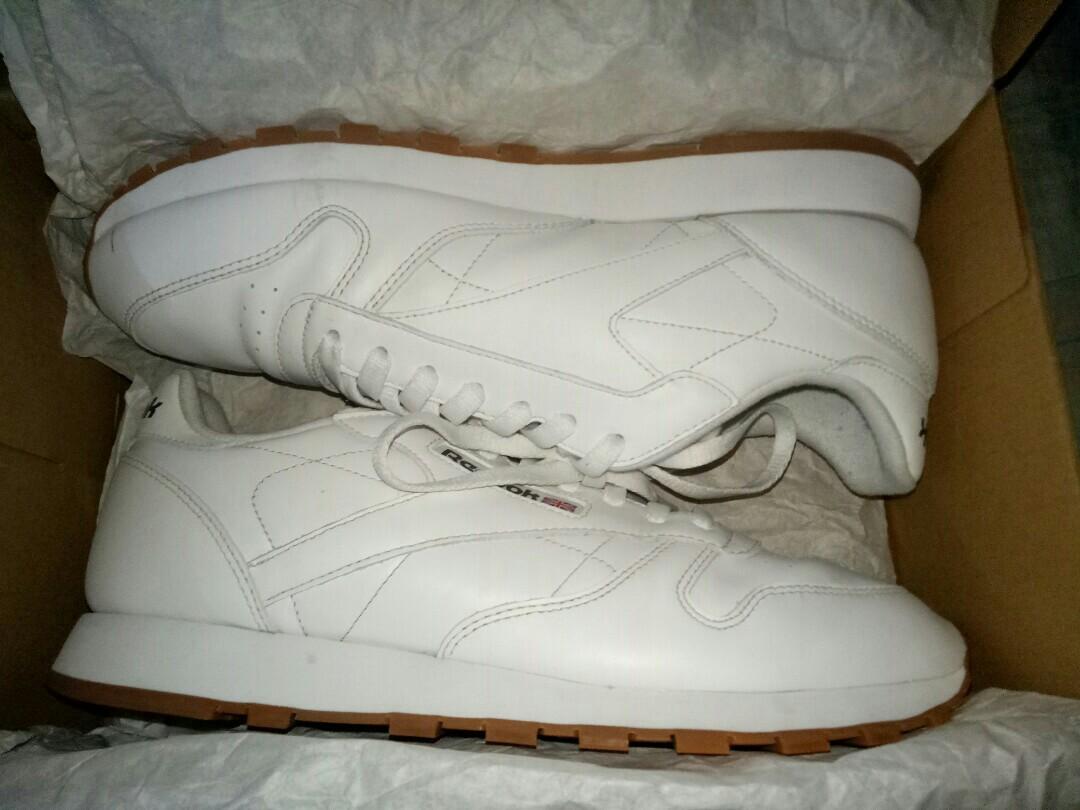 reebok classic leather white gum