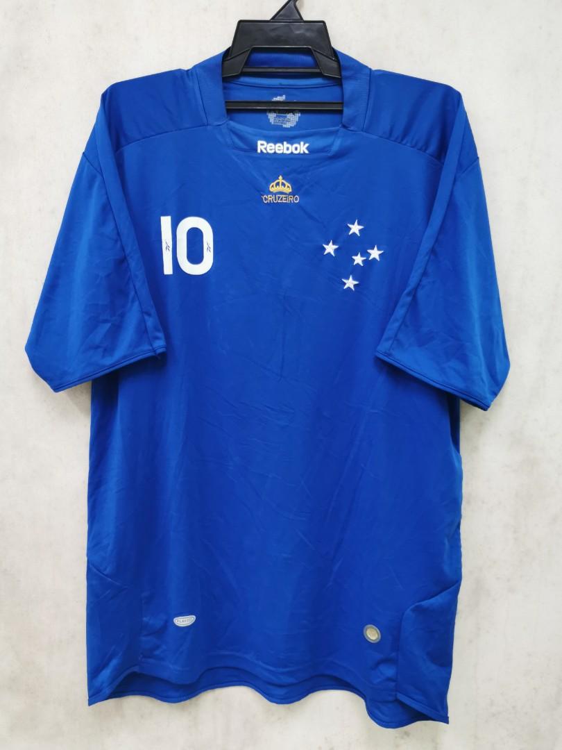 Reebok Cruzeiro Brazil Home Jersey Sports Athletic Sports Clothing On Carousell